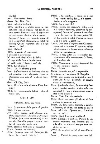 La commedia fiorentina raccolta mensile di commedie in vernacolo fiorentino