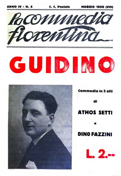 La commedia fiorentina raccolta mensile di commedie in vernacolo fiorentino