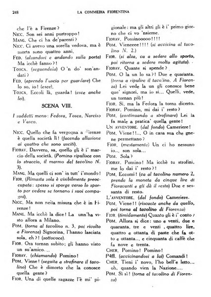 La commedia fiorentina raccolta mensile di commedie in vernacolo fiorentino