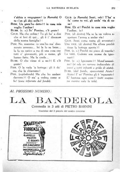 La commedia fiorentina raccolta mensile di commedie in vernacolo fiorentino