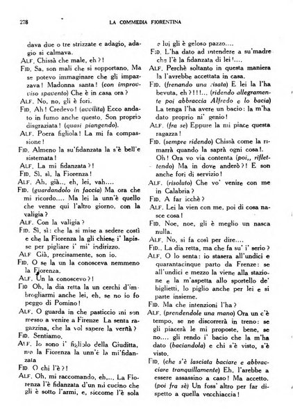 La commedia fiorentina raccolta mensile di commedie in vernacolo fiorentino