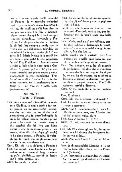 La commedia fiorentina raccolta mensile di commedie in vernacolo fiorentino