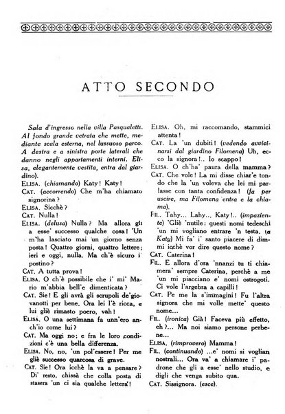 La commedia fiorentina raccolta mensile di commedie in vernacolo fiorentino