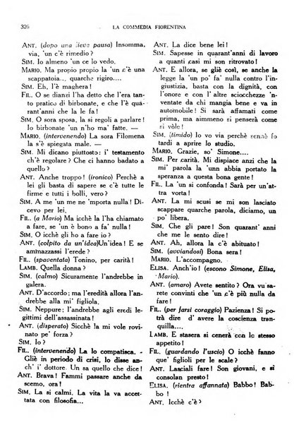 La commedia fiorentina raccolta mensile di commedie in vernacolo fiorentino