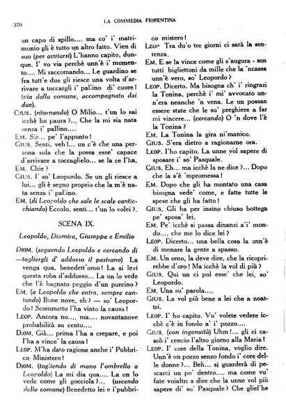 La commedia fiorentina raccolta mensile di commedie in vernacolo fiorentino