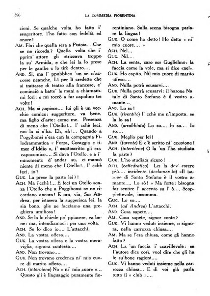 La commedia fiorentina raccolta mensile di commedie in vernacolo fiorentino