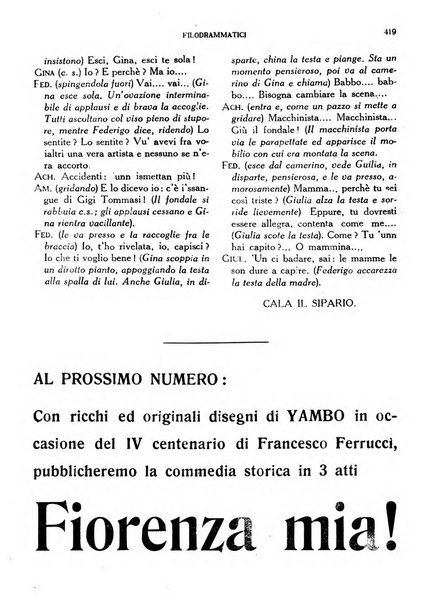 La commedia fiorentina raccolta mensile di commedie in vernacolo fiorentino