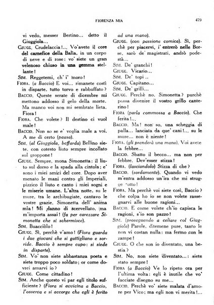 La commedia fiorentina raccolta mensile di commedie in vernacolo fiorentino