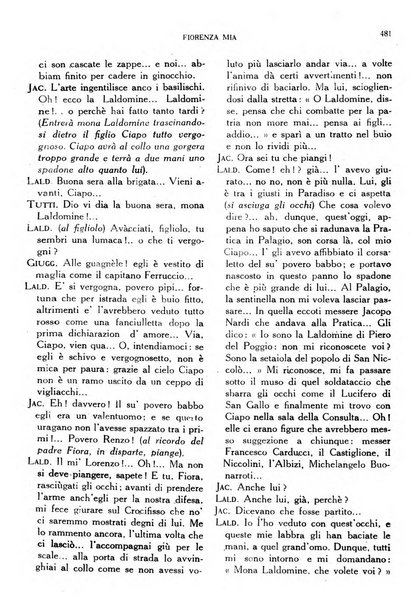 La commedia fiorentina raccolta mensile di commedie in vernacolo fiorentino