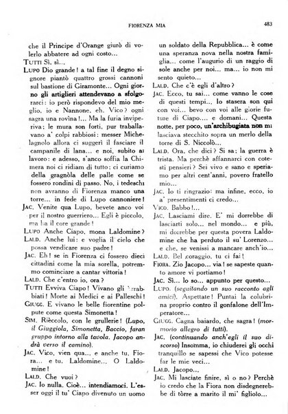 La commedia fiorentina raccolta mensile di commedie in vernacolo fiorentino