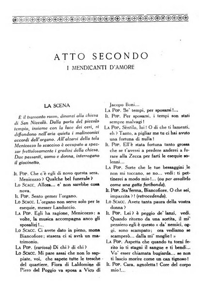 La commedia fiorentina raccolta mensile di commedie in vernacolo fiorentino