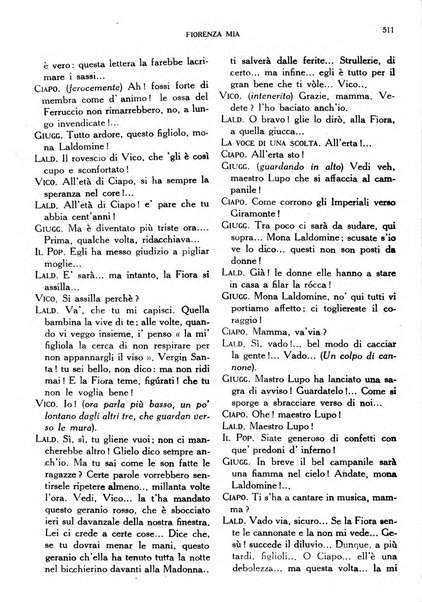 La commedia fiorentina raccolta mensile di commedie in vernacolo fiorentino