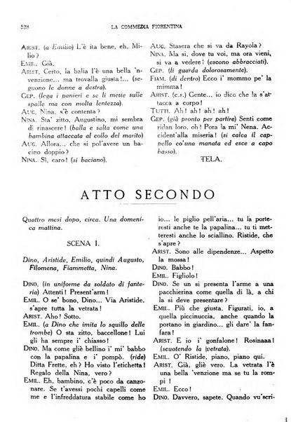 La commedia fiorentina raccolta mensile di commedie in vernacolo fiorentino