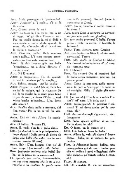 La commedia fiorentina raccolta mensile di commedie in vernacolo fiorentino