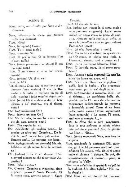 La commedia fiorentina raccolta mensile di commedie in vernacolo fiorentino