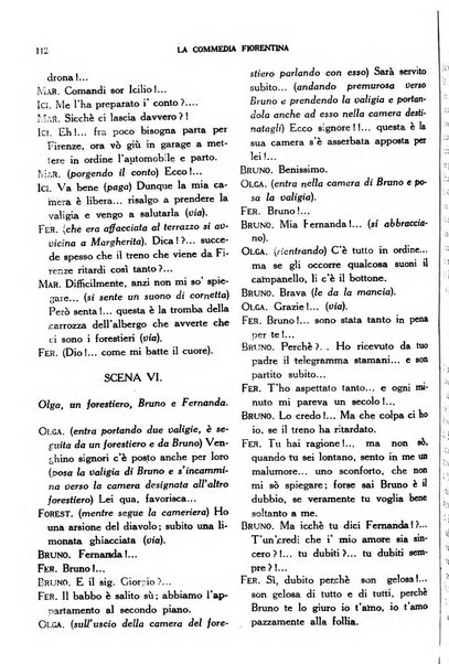 La commedia fiorentina raccolta mensile di commedie in vernacolo fiorentino