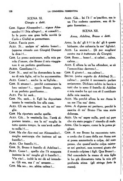 La commedia fiorentina raccolta mensile di commedie in vernacolo fiorentino