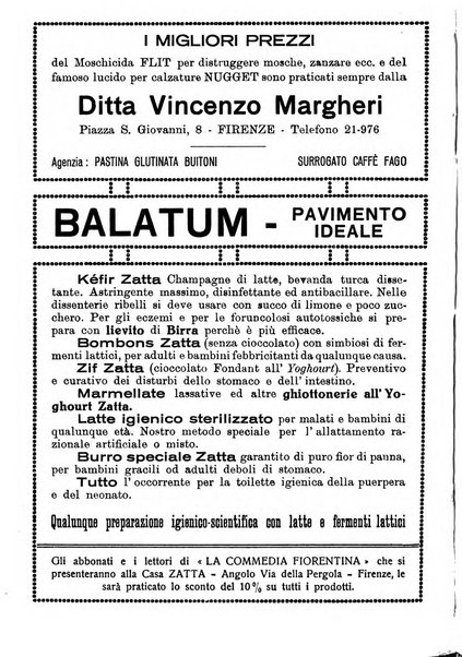 La commedia fiorentina raccolta mensile di commedie in vernacolo fiorentino