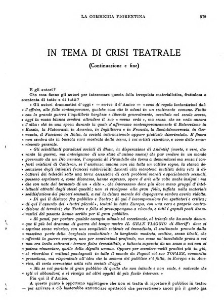 La commedia fiorentina raccolta mensile di commedie in vernacolo fiorentino