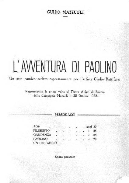 La commedia fiorentina raccolta mensile di commedie in vernacolo fiorentino