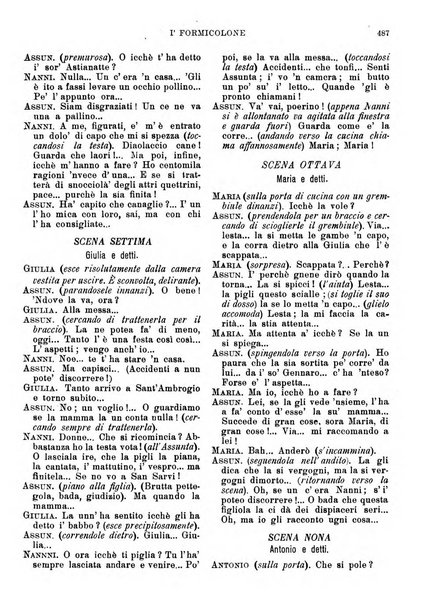 La commedia fiorentina raccolta mensile di commedie in vernacolo fiorentino