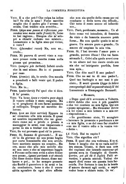 La commedia fiorentina raccolta mensile di commedie in vernacolo fiorentino