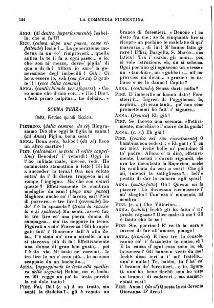La commedia fiorentina raccolta mensile di commedie in vernacolo fiorentino