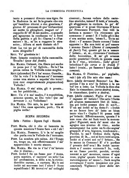 La commedia fiorentina raccolta mensile di commedie in vernacolo fiorentino