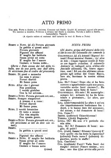 La commedia fiorentina raccolta mensile di commedie in vernacolo fiorentino