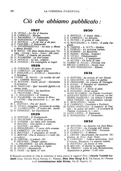 La commedia fiorentina raccolta mensile di commedie in vernacolo fiorentino