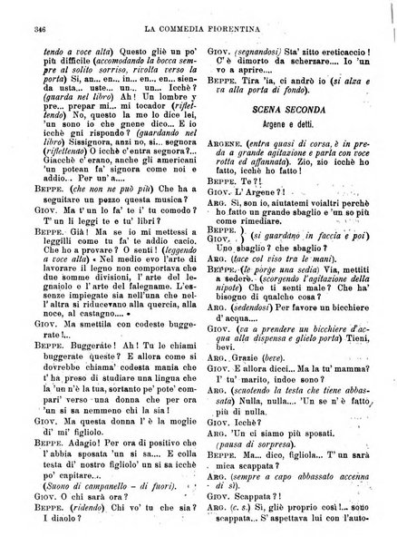 La commedia fiorentina raccolta mensile di commedie in vernacolo fiorentino
