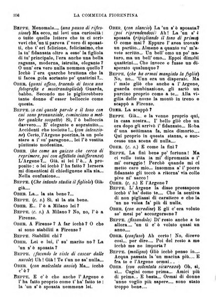 La commedia fiorentina raccolta mensile di commedie in vernacolo fiorentino