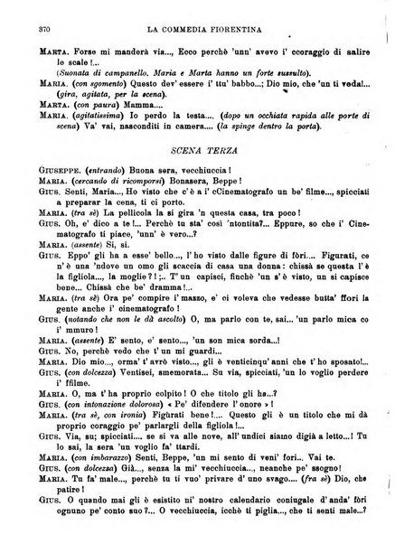 La commedia fiorentina raccolta mensile di commedie in vernacolo fiorentino