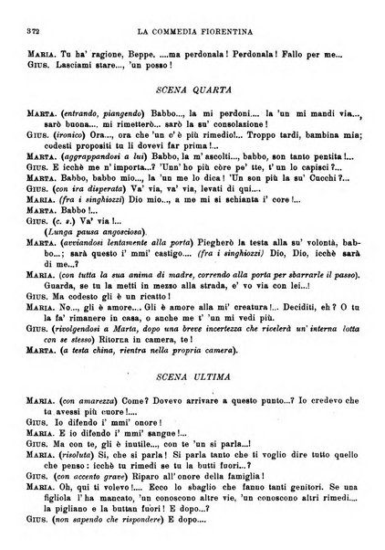 La commedia fiorentina raccolta mensile di commedie in vernacolo fiorentino