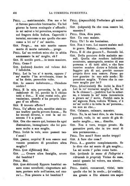 La commedia fiorentina raccolta mensile di commedie in vernacolo fiorentino