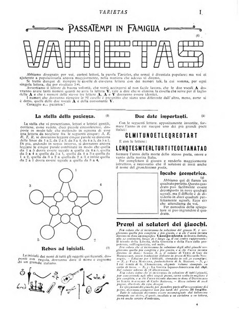 Varietas rivista illustrata