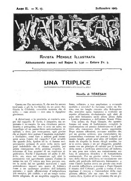 Varietas rivista illustrata