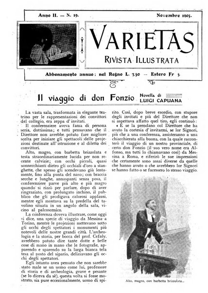 Varietas rivista illustrata