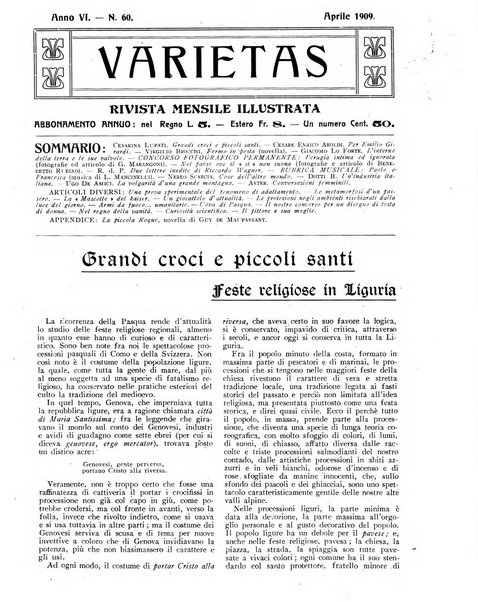 Varietas rivista illustrata