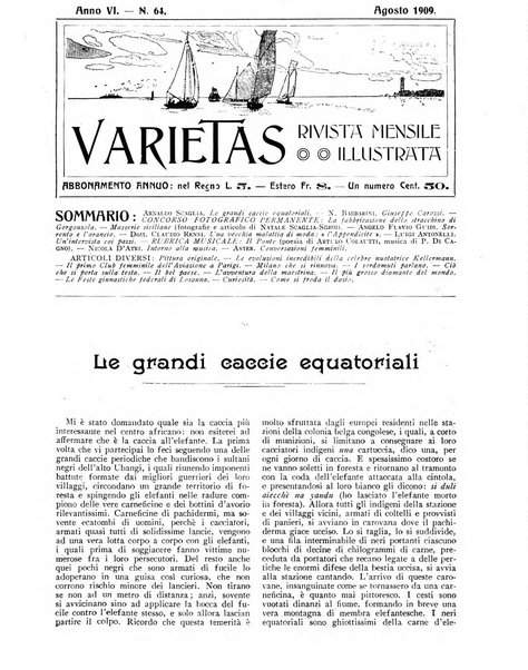 Varietas rivista illustrata