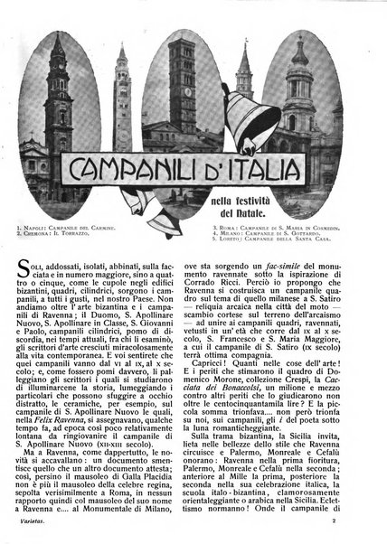 Varietas rivista illustrata