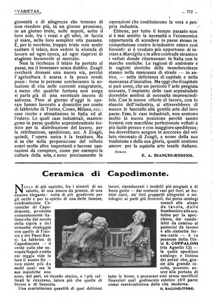 Varietas rivista illustrata