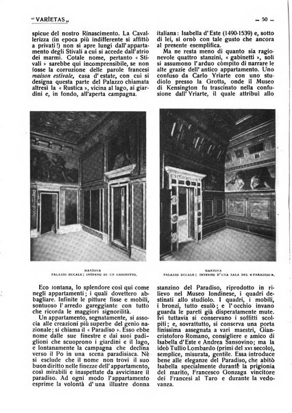 Varietas rivista illustrata