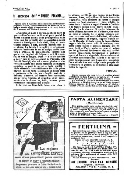 Varietas rivista illustrata