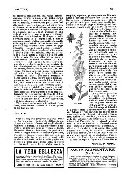 Varietas rivista illustrata