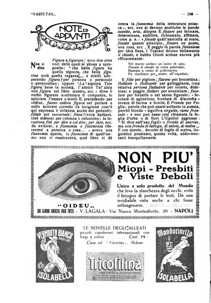 Varietas rivista illustrata