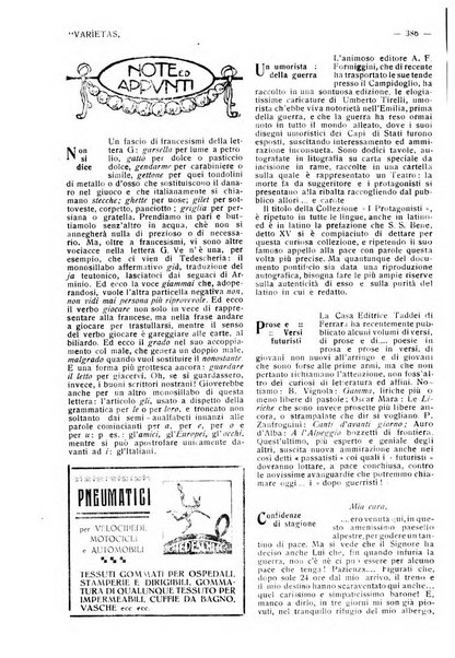 Varietas rivista illustrata