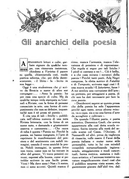 Varietas rivista illustrata