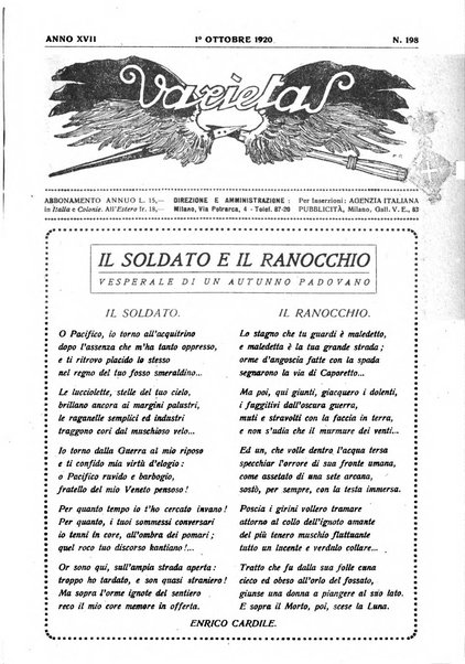 Varietas rivista illustrata