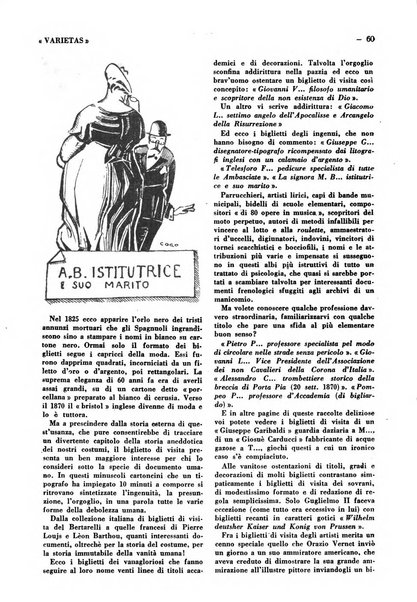 Varietas rivista illustrata